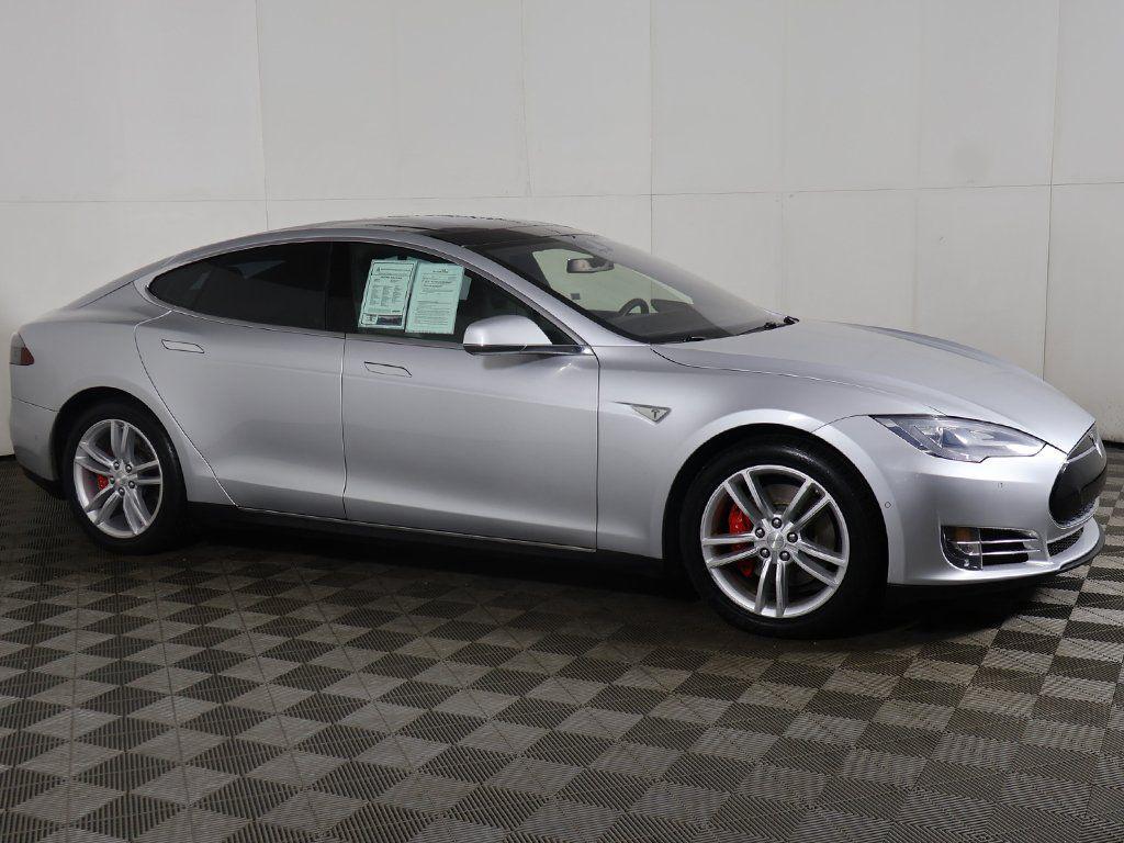 used 2015 Tesla Model S car, priced at $16,399