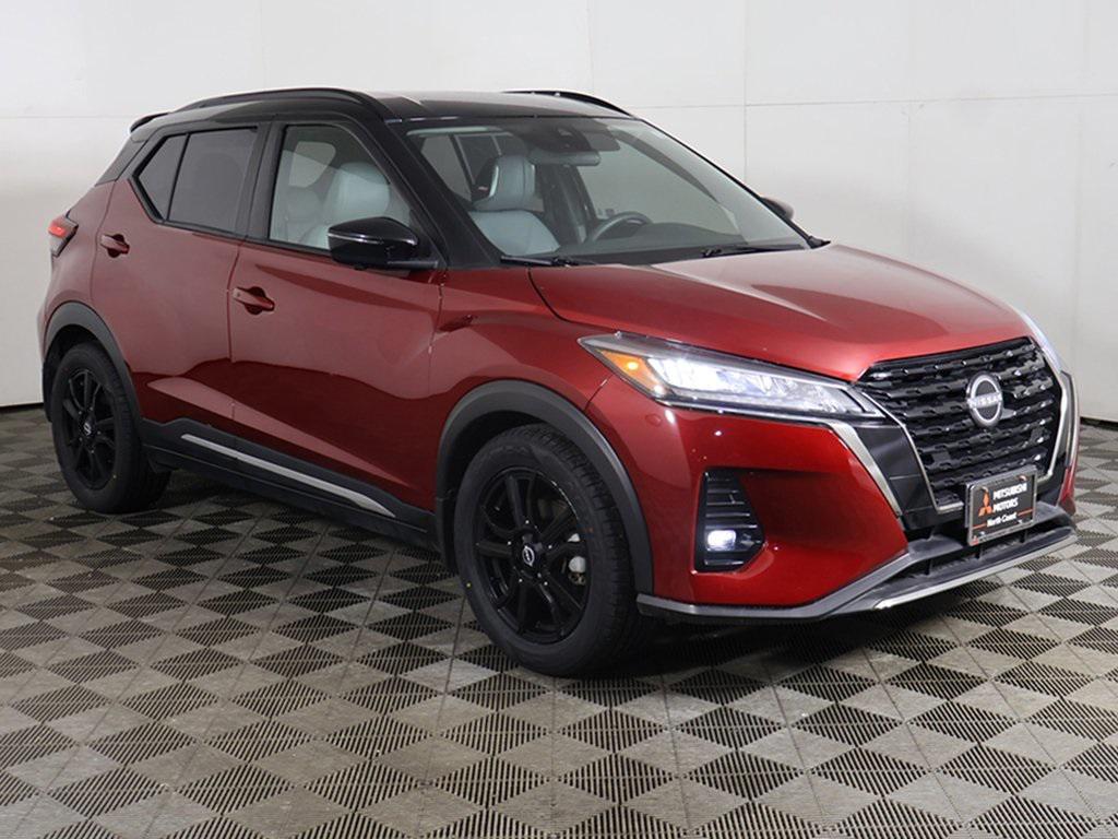 used 2023 Nissan Kicks car, priced at $17,399