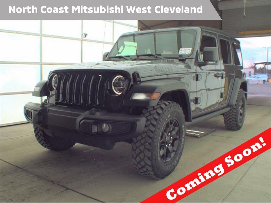 used 2022 Jeep Wrangler car, priced at $27,949
