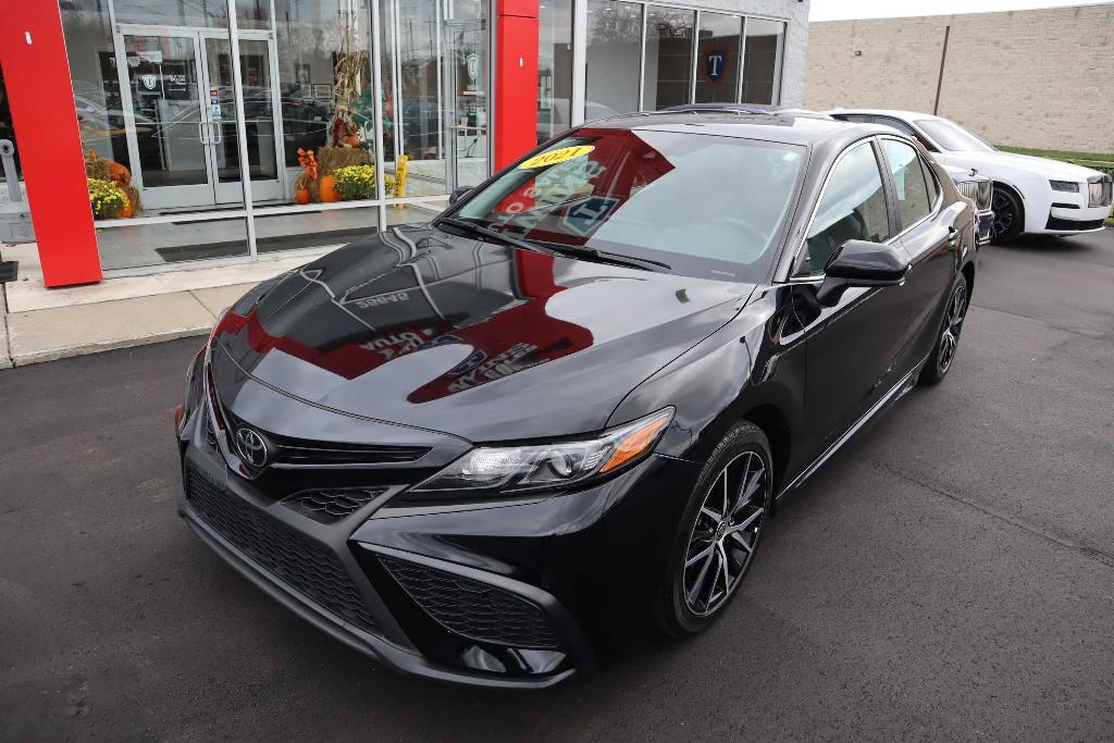 used 2021 Toyota Camry car, priced at $20,995