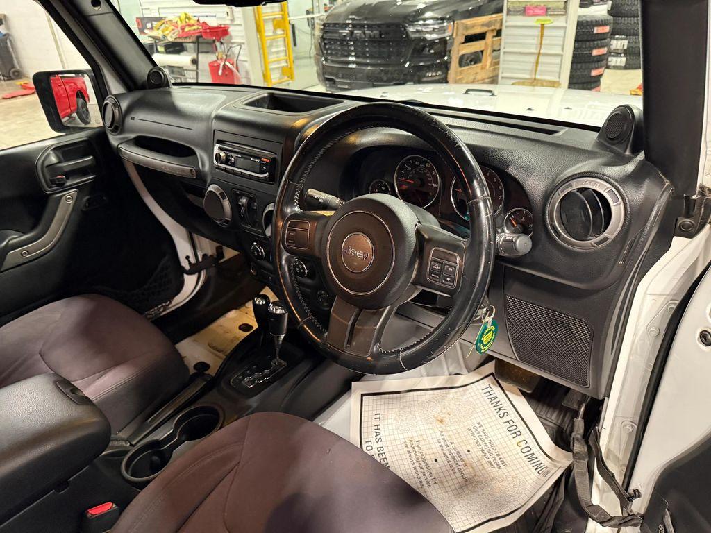 used 2013 Jeep Wrangler Unlimited car, priced at $17,500