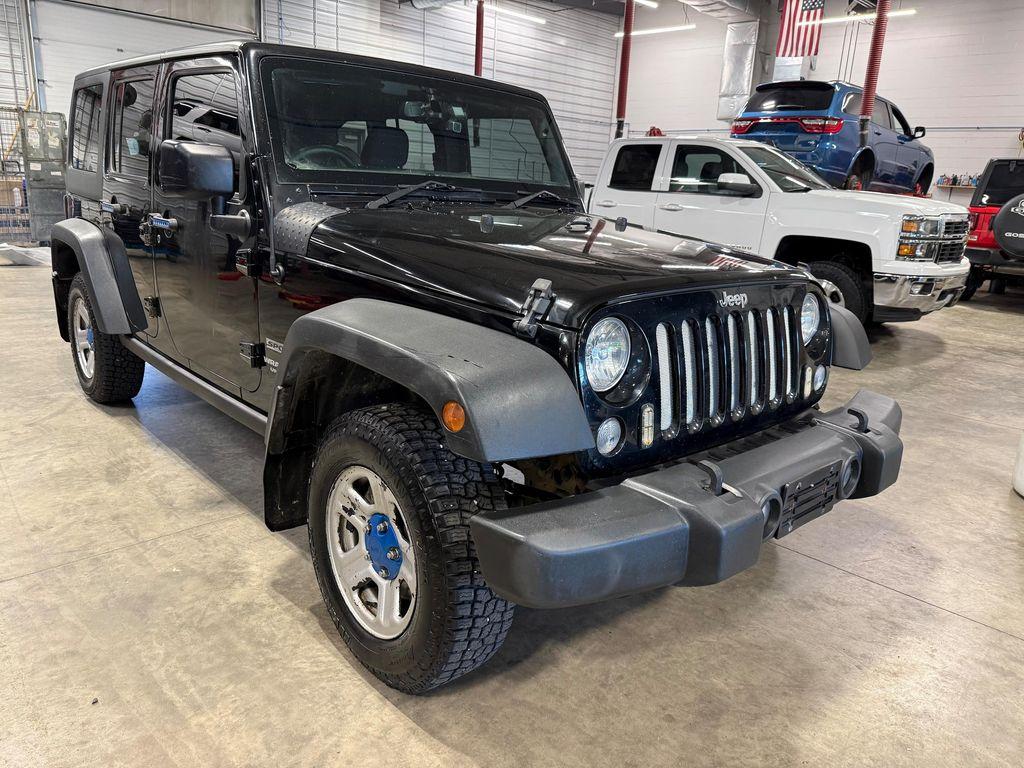 used 2017 Jeep Wrangler Unlimited car, priced at $8,995