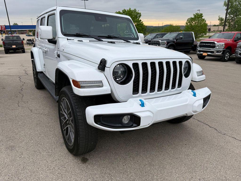 used 2022 Jeep Wrangler Unlimited 4xe car, priced at $24,731
