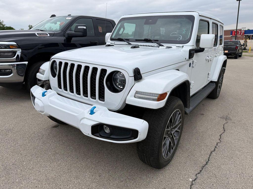 used 2022 Jeep Wrangler Unlimited 4xe car, priced at $24,731