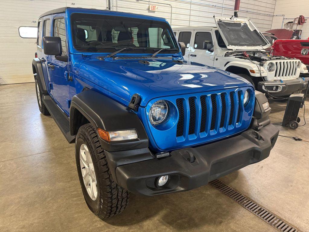 used 2022 Jeep Wrangler Unlimited car, priced at $31,743