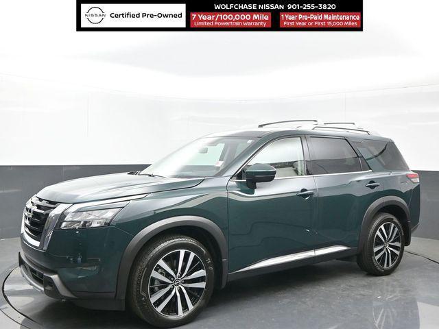 used 2025 Nissan Pathfinder car, priced at $44,258