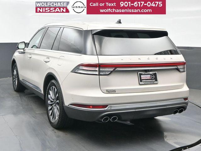 used 2022 Lincoln Aviator car, priced at $29,484
