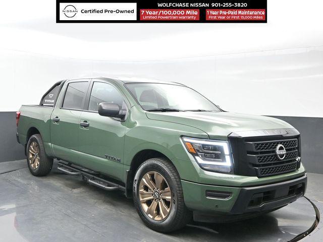 used 2024 Nissan Titan car, priced at $38,501