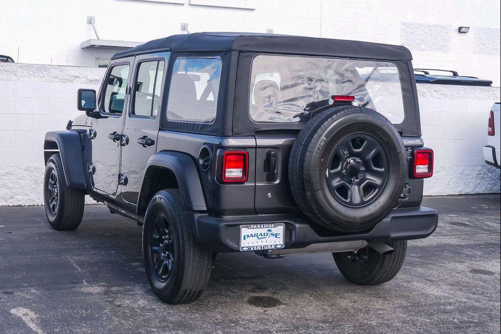 used 2022 Jeep Wrangler Unlimited car, priced at $26,982