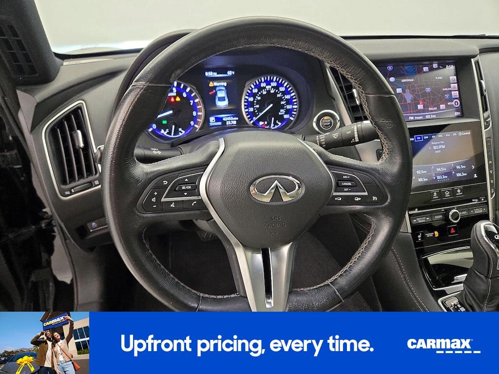 used 2018 INFINITI Q60 car, priced at $27,998