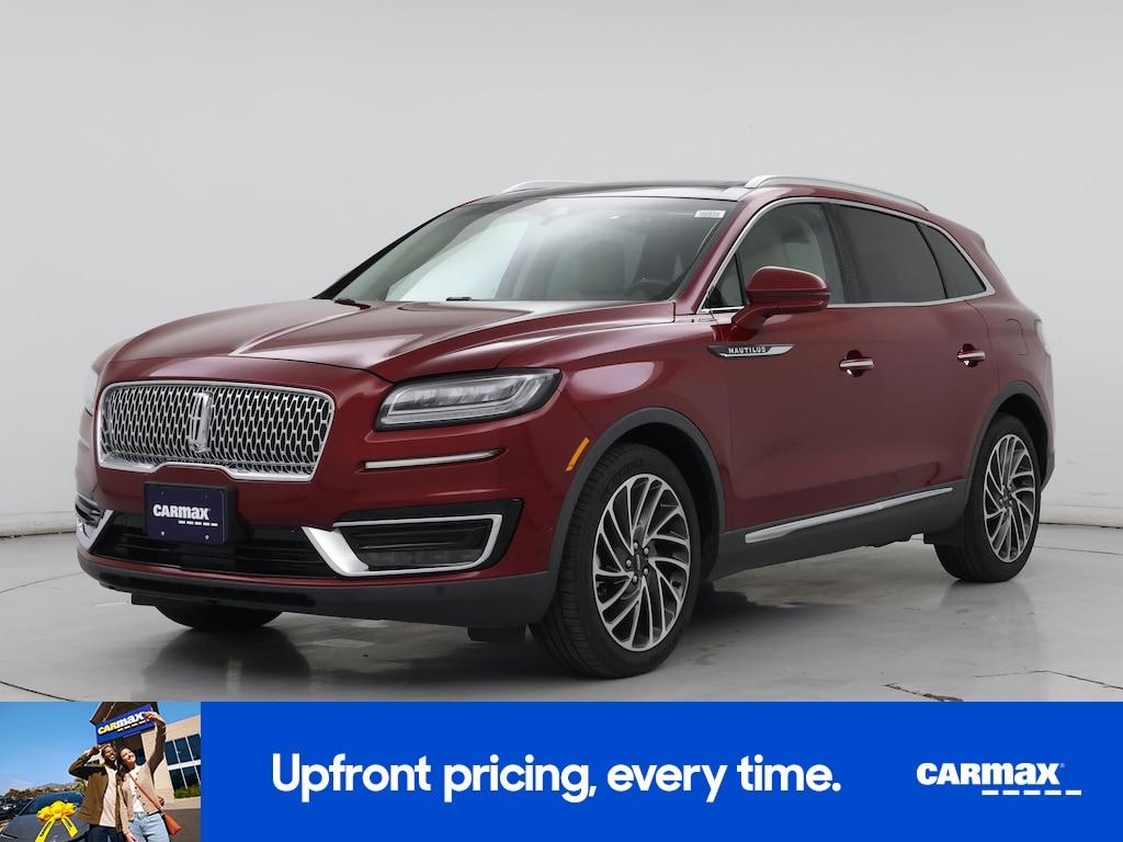 used 2019 Lincoln Nautilus car, priced at $19,998