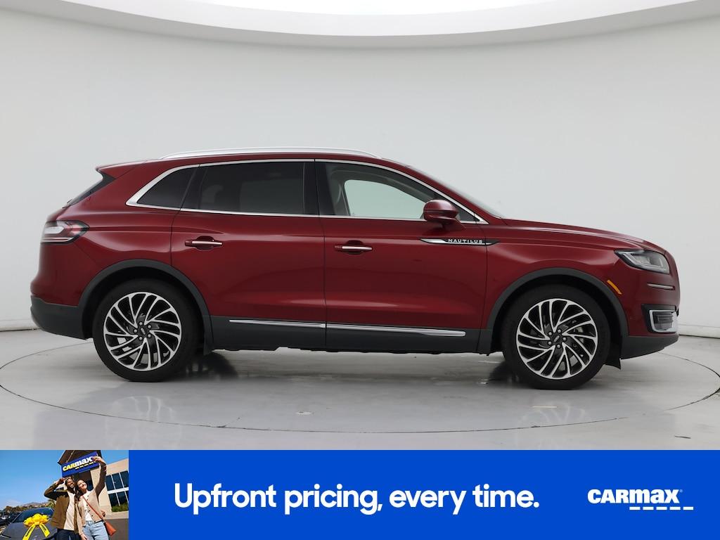used 2019 Lincoln Nautilus car, priced at $19,998