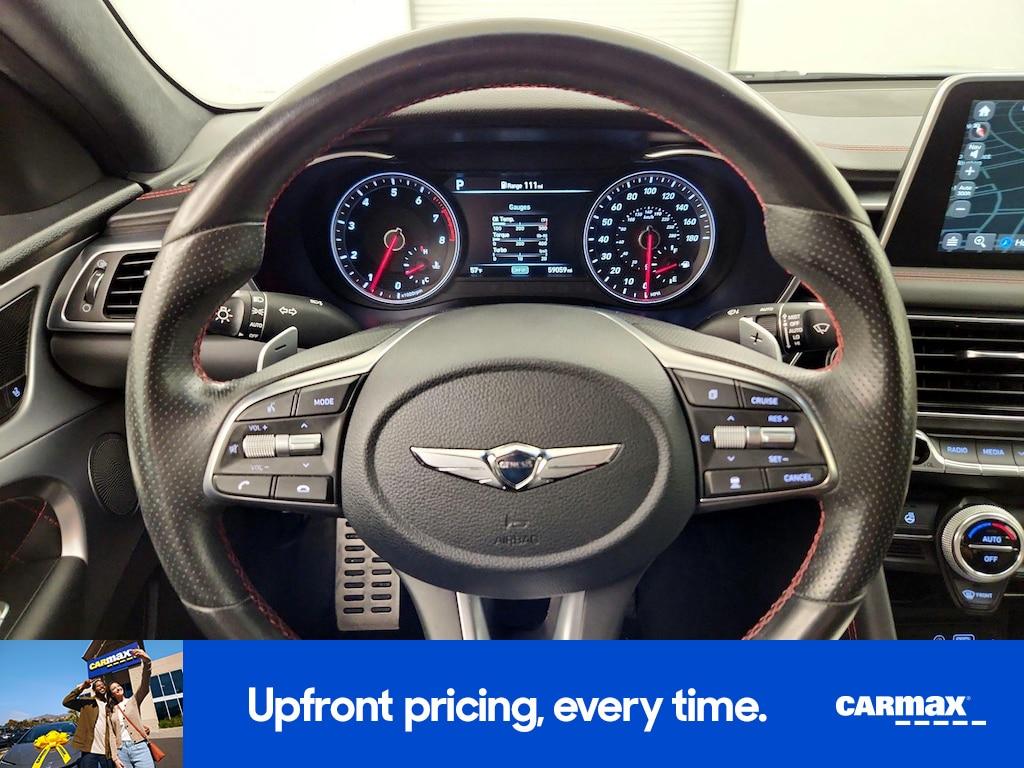 used 2021 Genesis G70 car, priced at $26,998