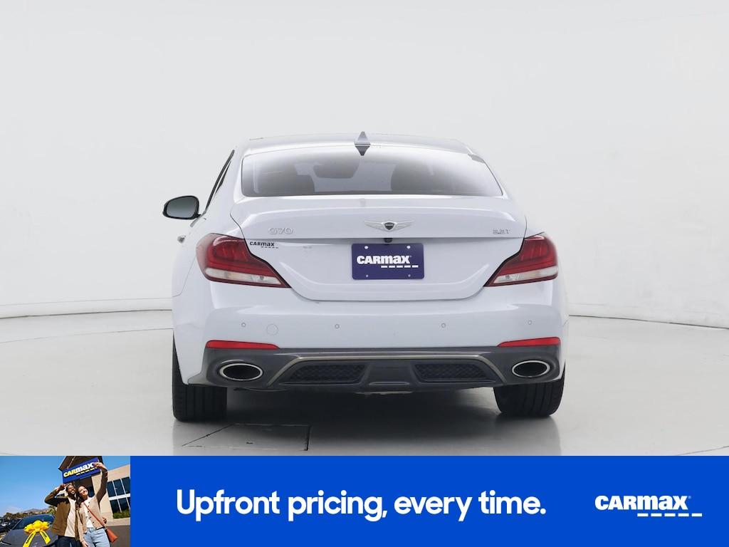used 2021 Genesis G70 car, priced at $26,998