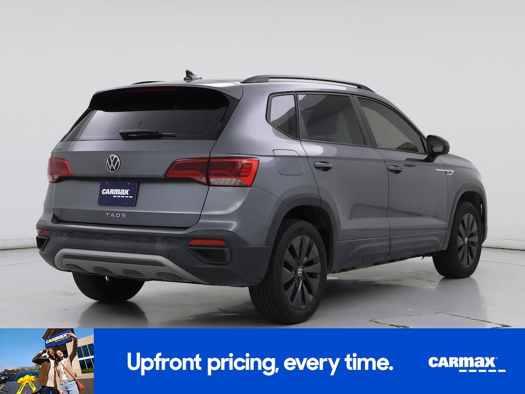 used 2022 Volkswagen Taos car, priced at $18,998