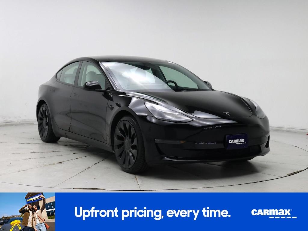 used 2022 Tesla Model 3 car, priced at $31,998