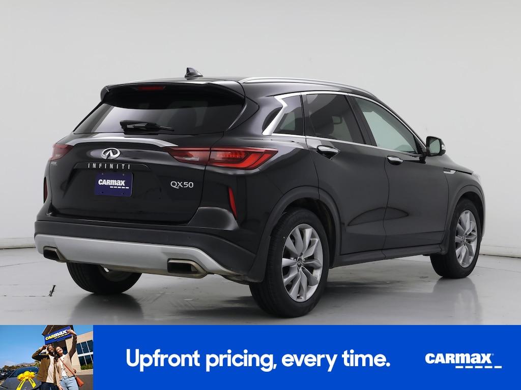 used 2022 INFINITI QX50 car, priced at $25,998