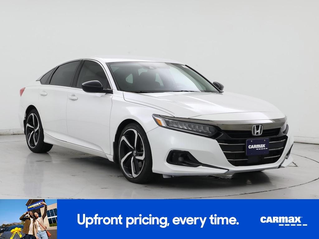 used 2021 Honda Accord car, priced at $19,998