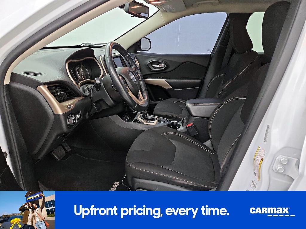 used 2017 Jeep Cherokee car, priced at $15,998
