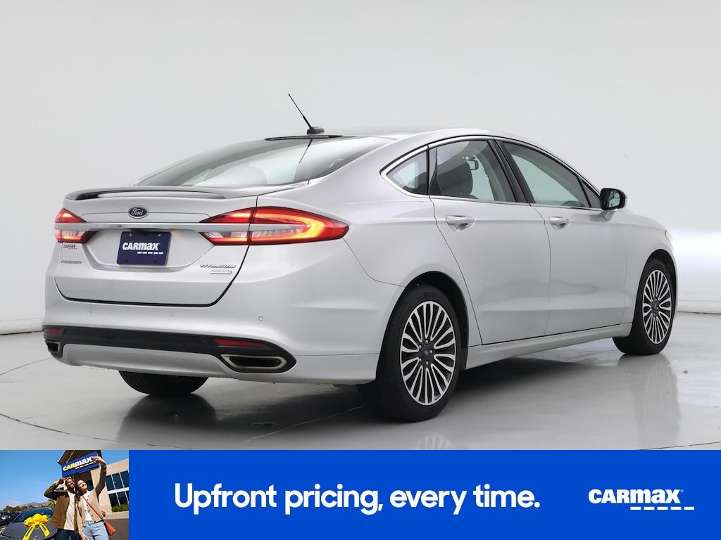 used 2017 Ford Fusion car, priced at $16,998