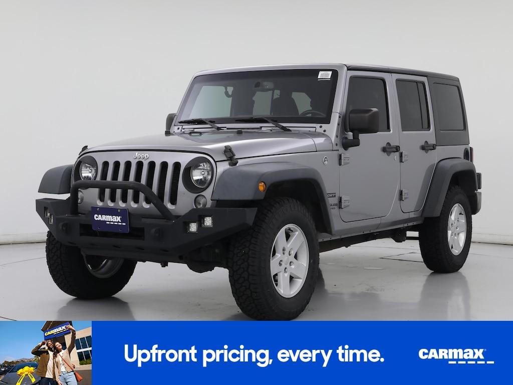 used 2017 Jeep Wrangler car, priced at $18,998