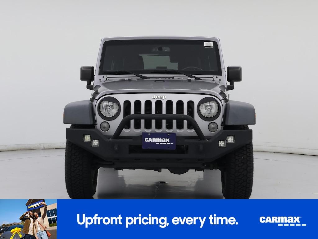 used 2017 Jeep Wrangler car, priced at $18,998