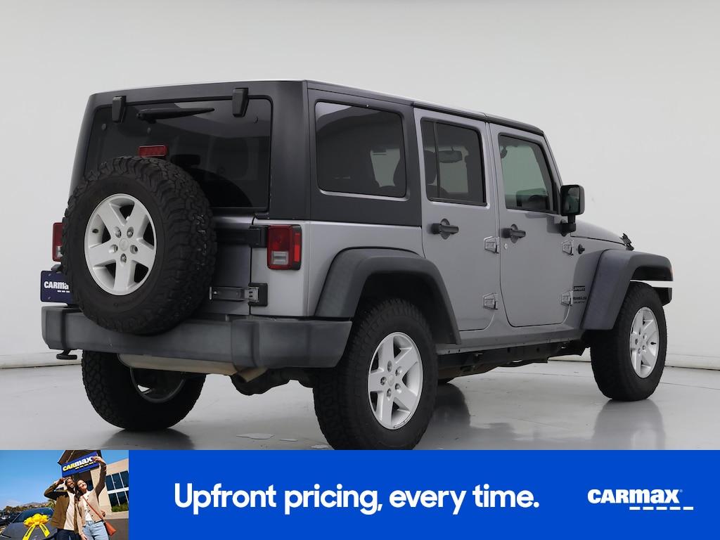used 2017 Jeep Wrangler car, priced at $18,998