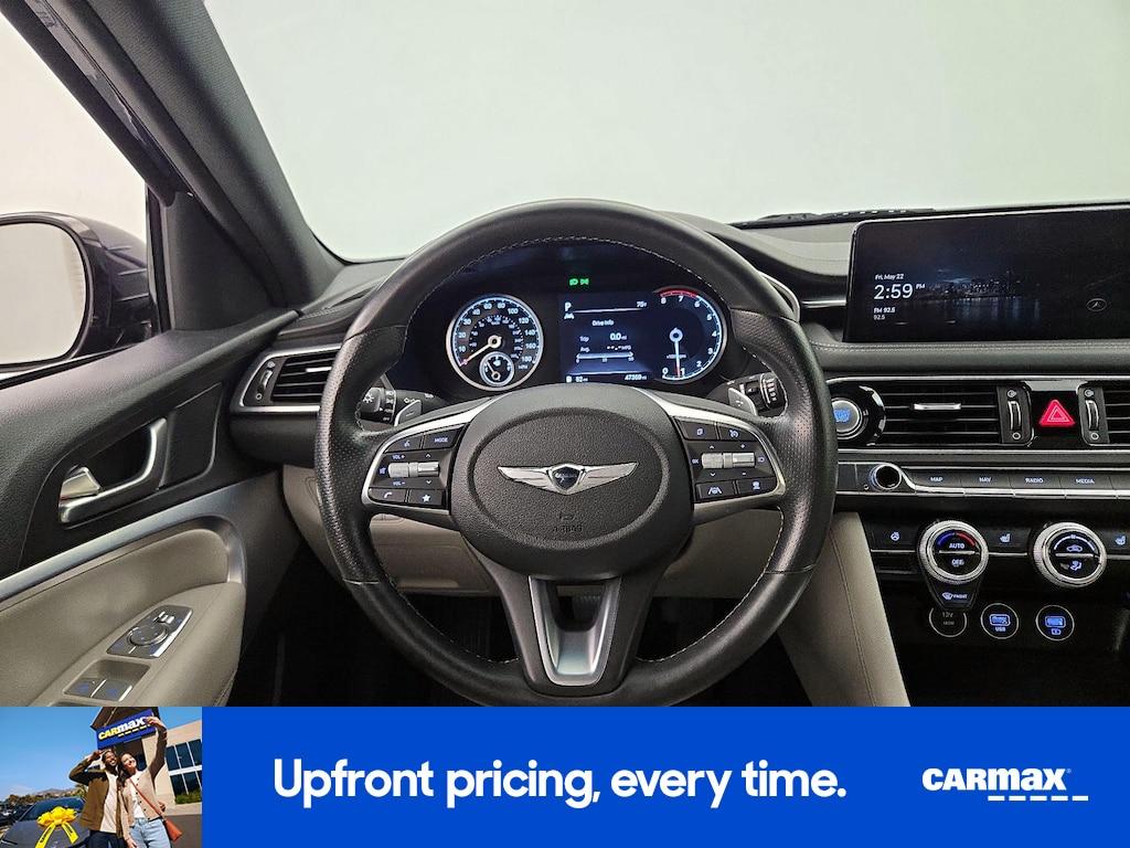 used 2023 Genesis G70 car, priced at $26,998
