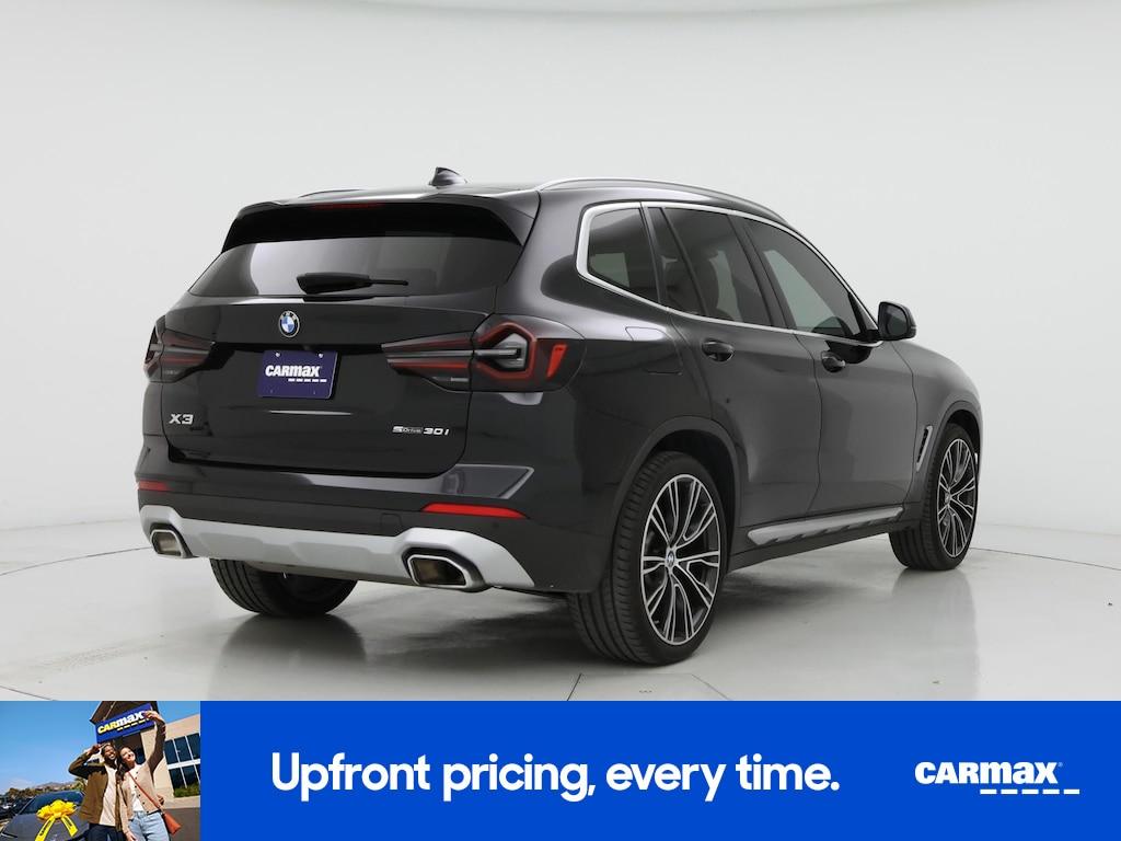 used 2022 BMW X3 car, priced at $31,998