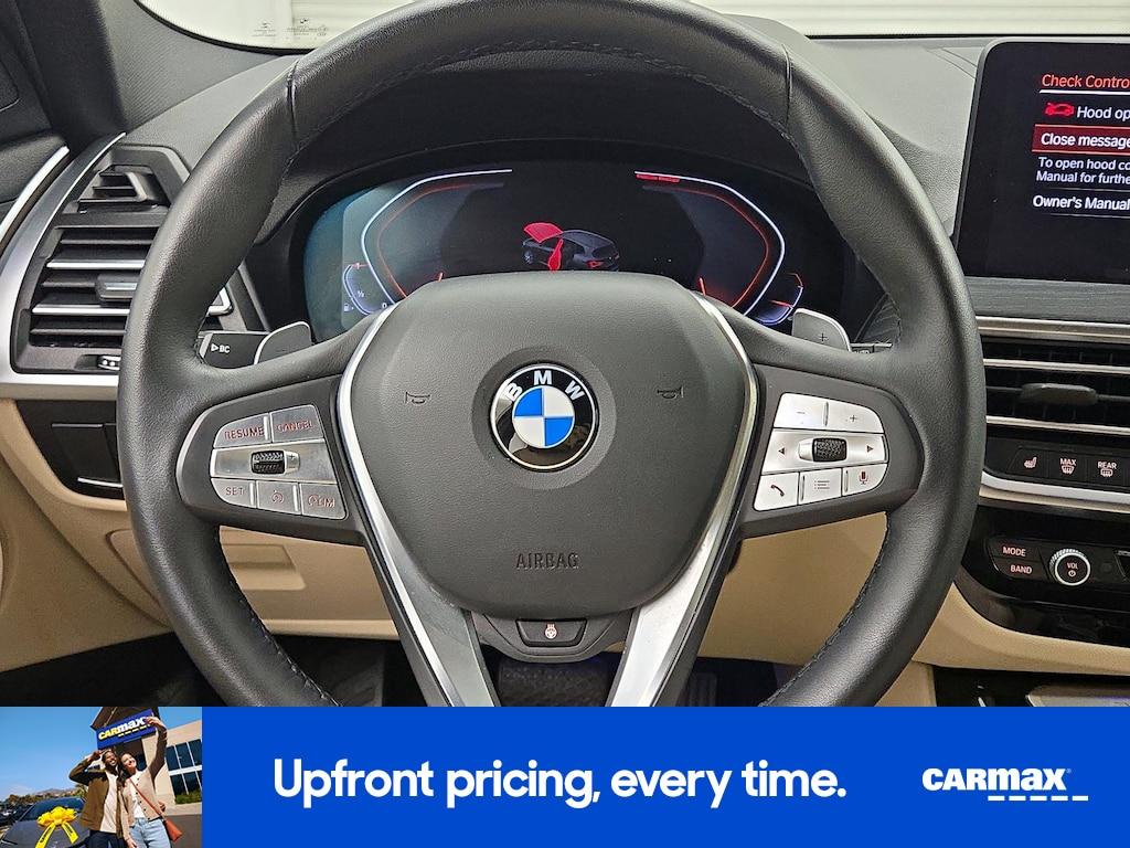 used 2022 BMW X3 car, priced at $31,998