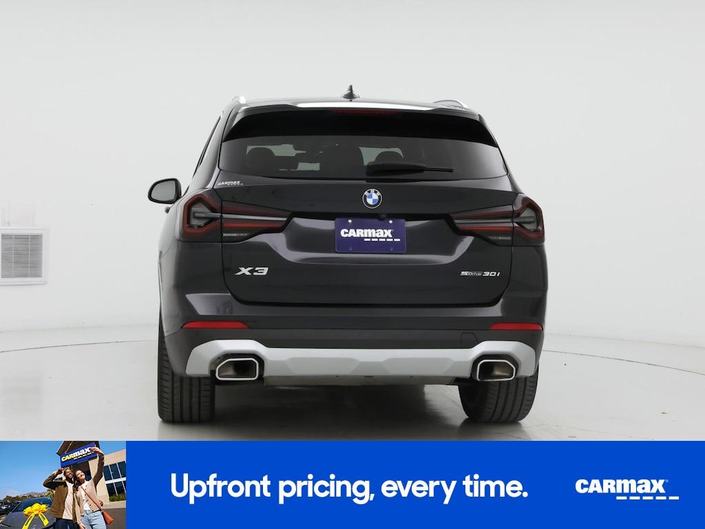 used 2022 BMW X3 car, priced at $31,998