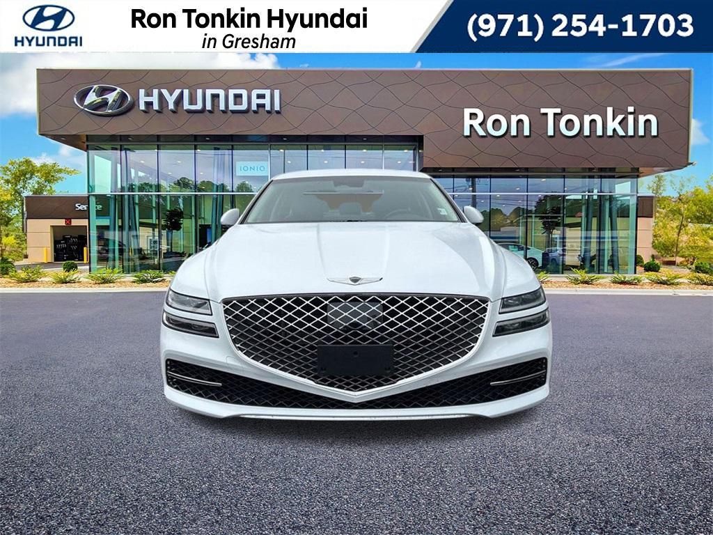 used 2023 Genesis G80 car, priced at $27,688