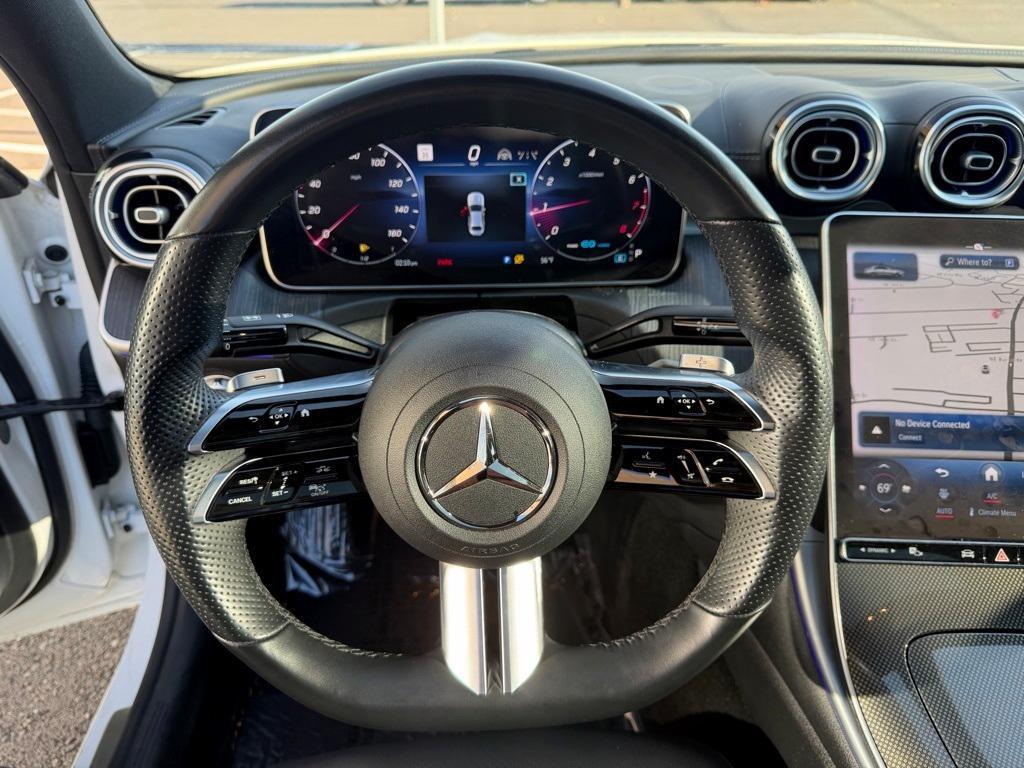 used 2022 Mercedes-Benz C-Class car, priced at $33,777