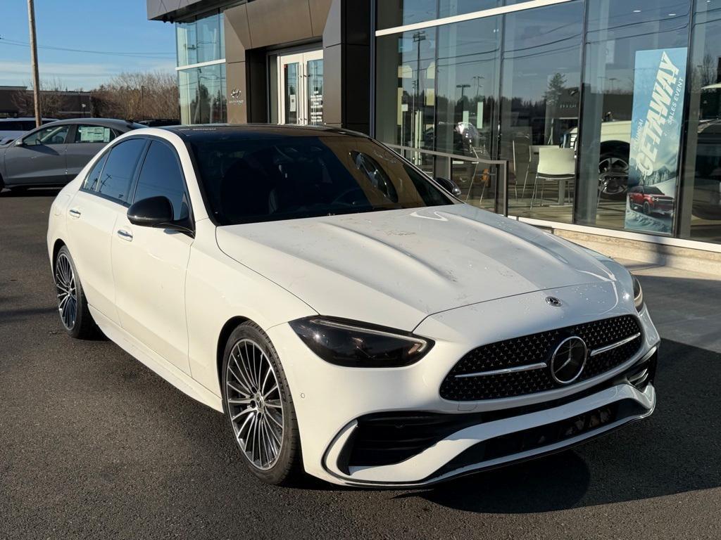 used 2022 Mercedes-Benz C-Class car, priced at $33,777
