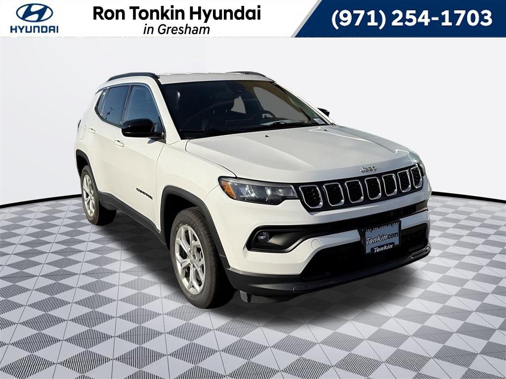 used 2024 Jeep Compass car, priced at $18,388