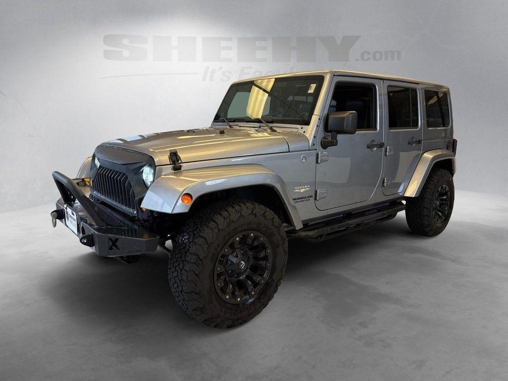 used 2014 Jeep Wrangler Unlimited car, priced at $16,500
