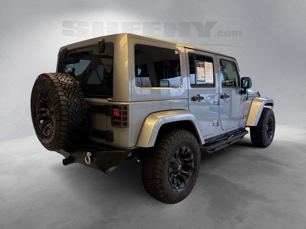 used 2014 Jeep Wrangler Unlimited car, priced at $16,500