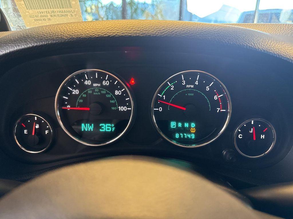 used 2011 Jeep Wrangler Unlimited car, priced at $13,950