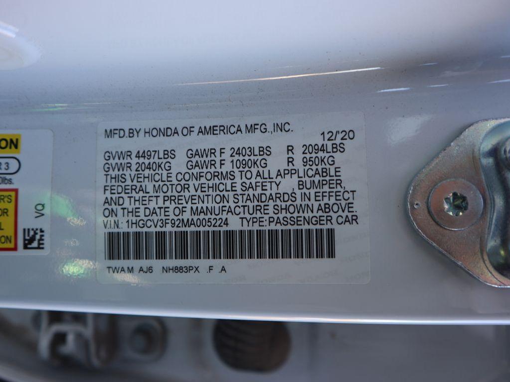 used 2021 Honda Accord Hybrid car, priced at $24,638