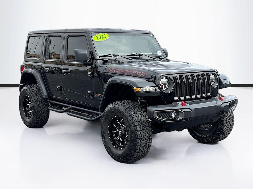 used 2022 Jeep Wrangler Unlimited car, priced at $29,778