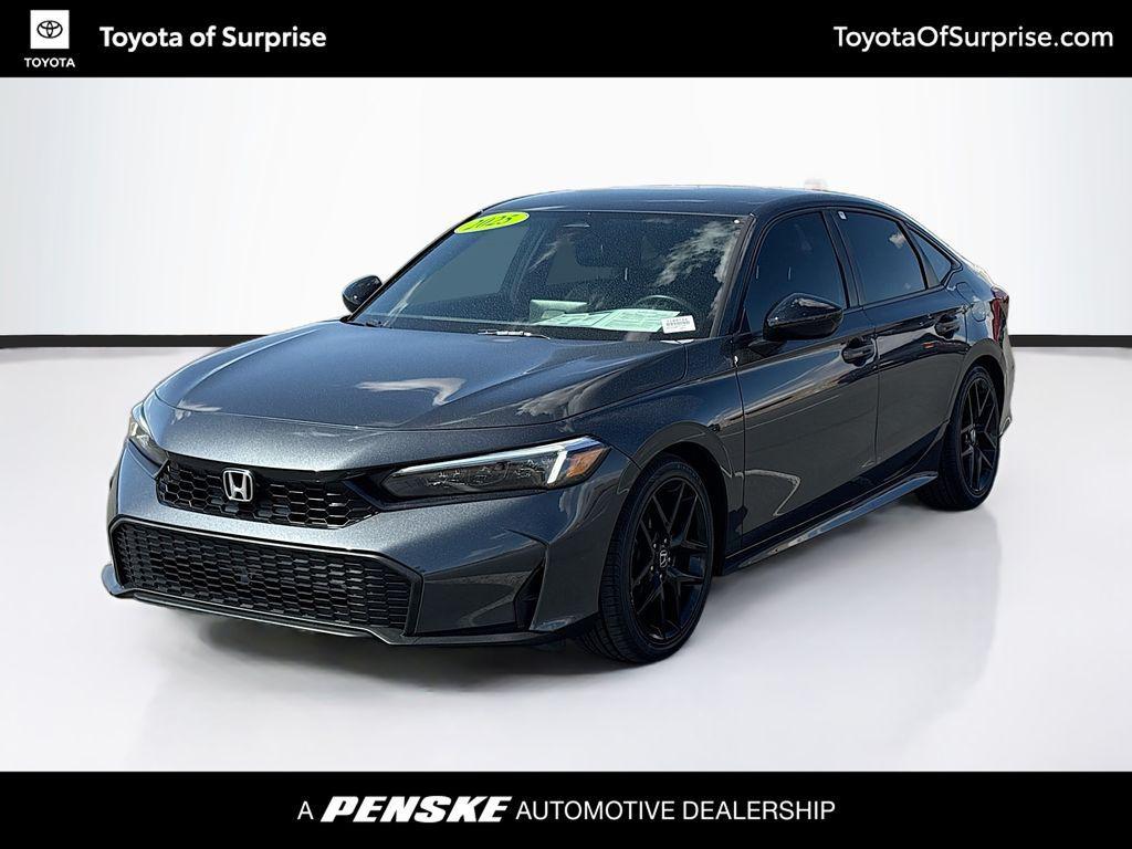 used 2025 Honda Civic car, priced at $24,455