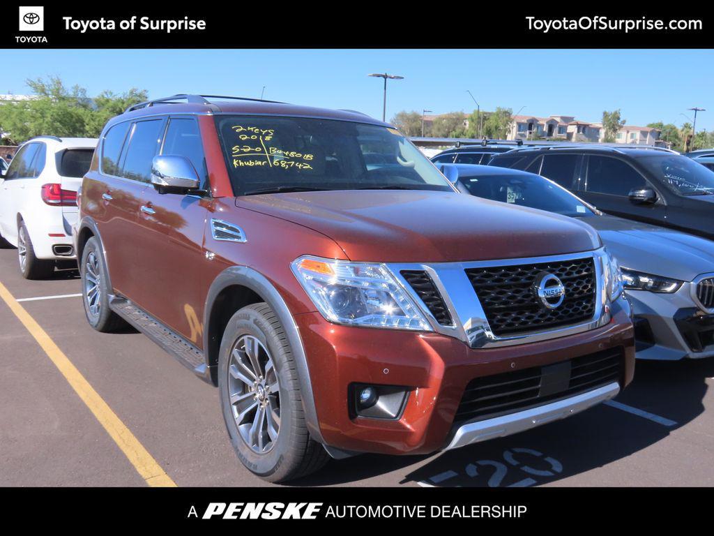 used 2018 Nissan Armada car, priced at $21,632