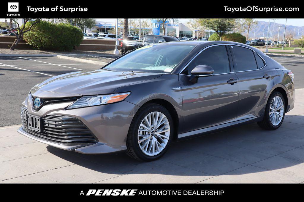 used 2019 Toyota Camry Hybrid car, priced at $18,833