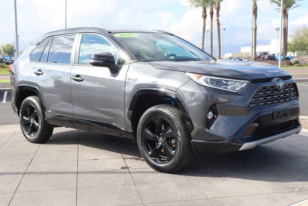 used 2020 Toyota RAV4 Hybrid car, priced at $30,636