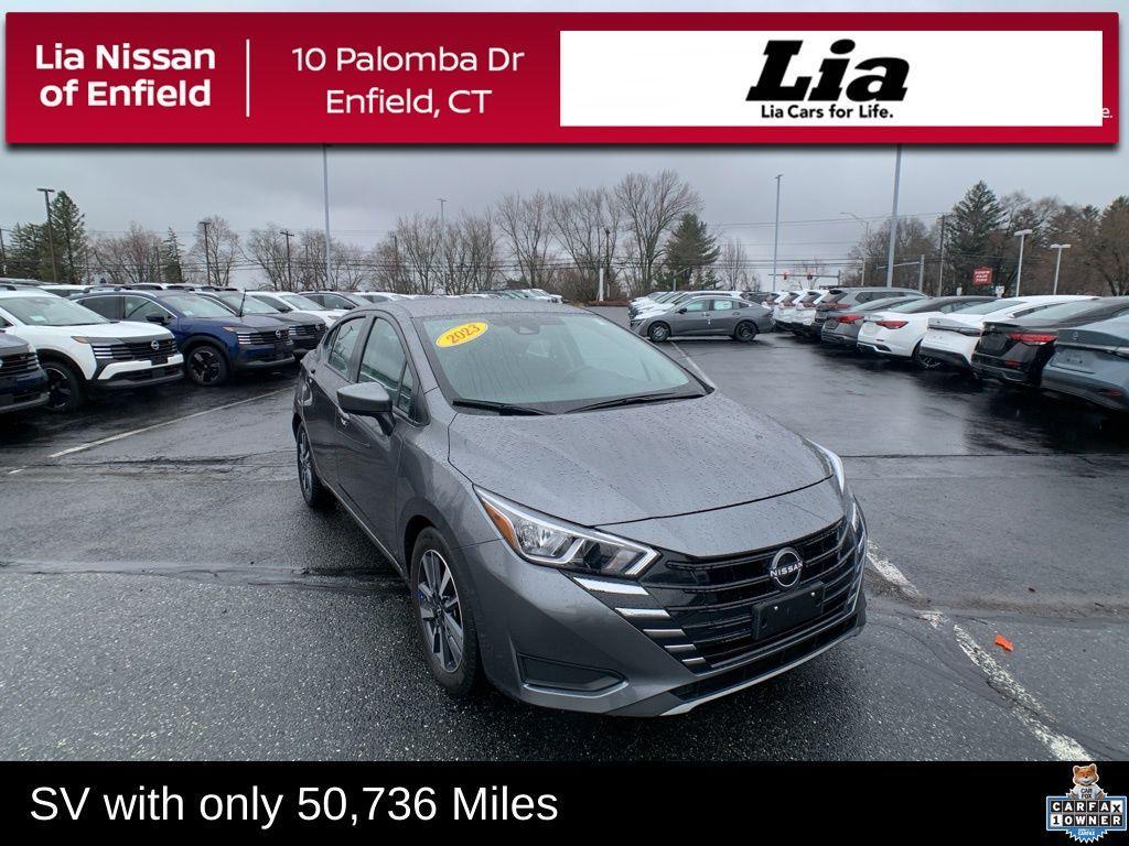 used 2023 Nissan Versa car, priced at $16,595