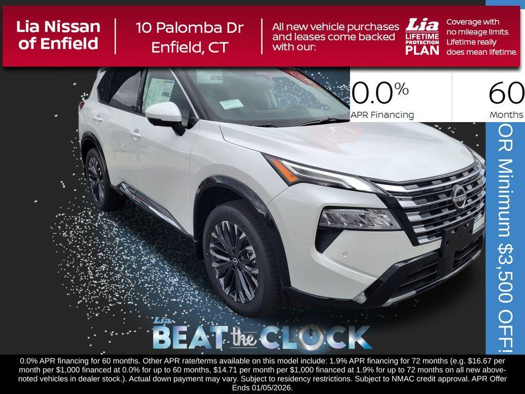 new 2026 Nissan Rogue car, priced at $38,566