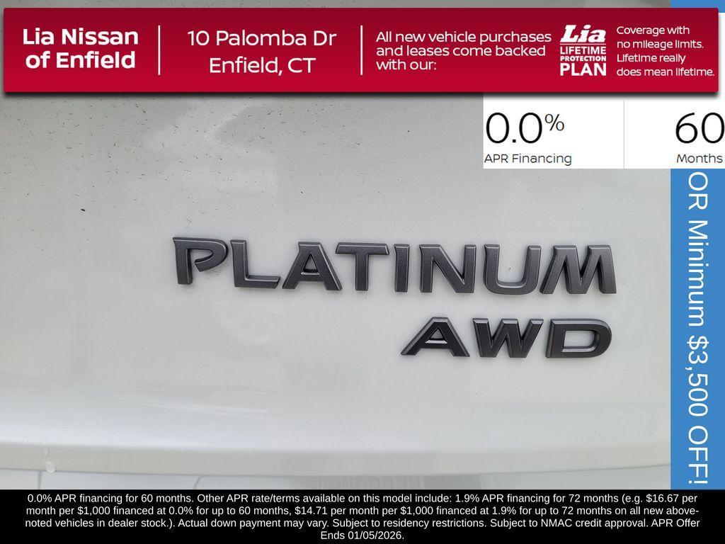 new 2026 Nissan Rogue car, priced at $38,566