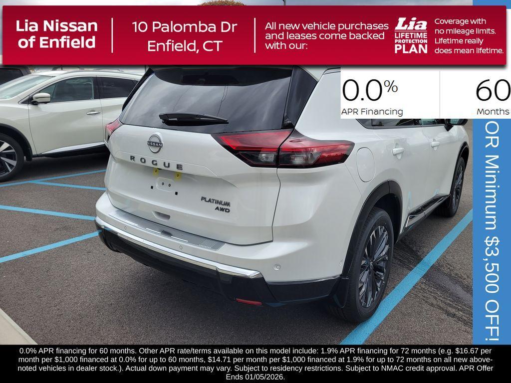 new 2026 Nissan Rogue car, priced at $38,566