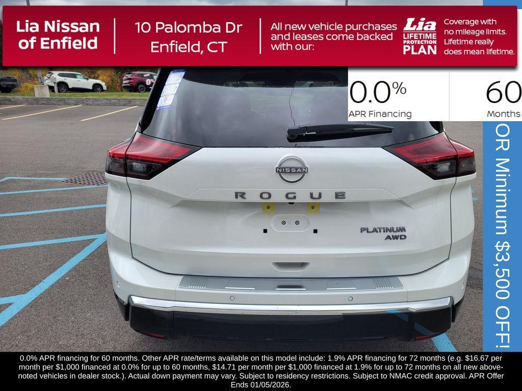 new 2026 Nissan Rogue car, priced at $38,566