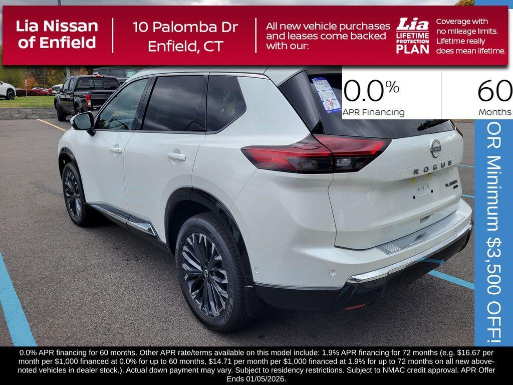 new 2026 Nissan Rogue car, priced at $38,566